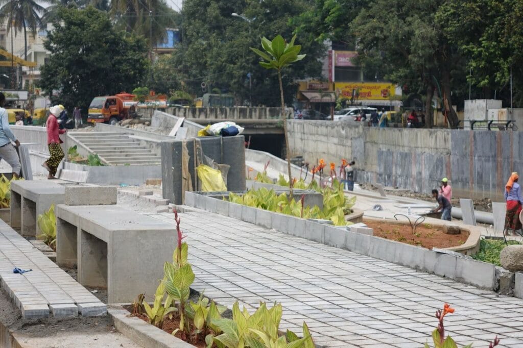 K-100 Citizen Water Way Project Mockup at Shantinagar
