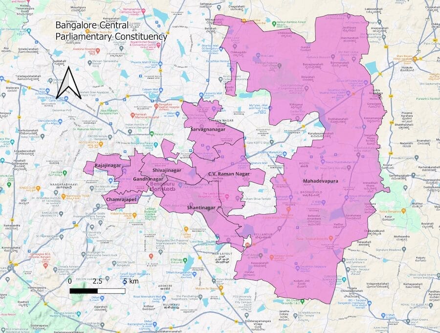 constituency map