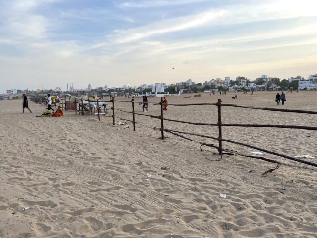 Elliot's beach barricades