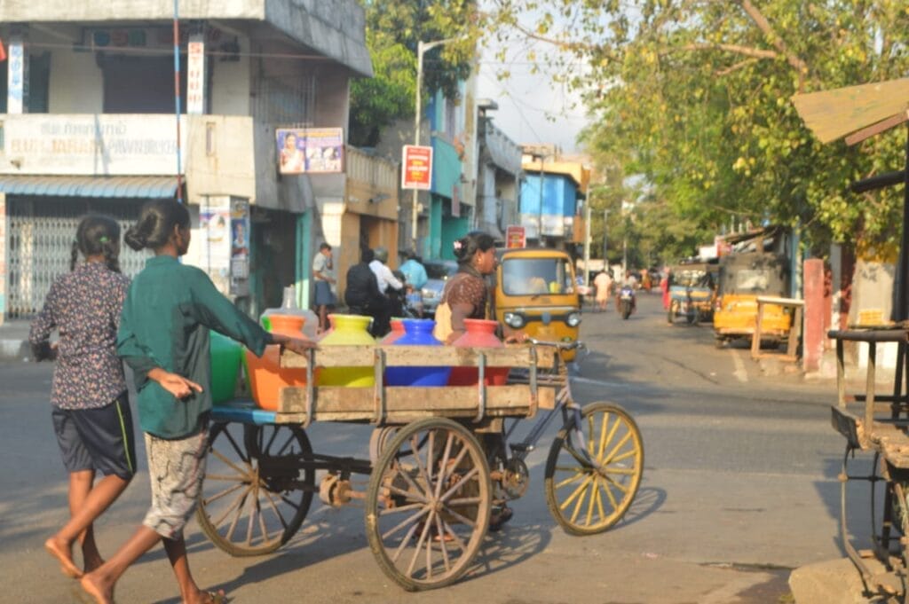 water shortage Vyasarpadi