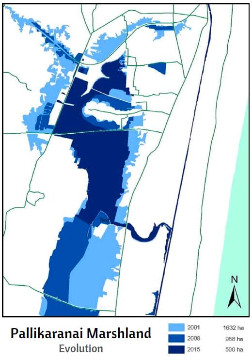 Evolution of Pallikaranai Marshland