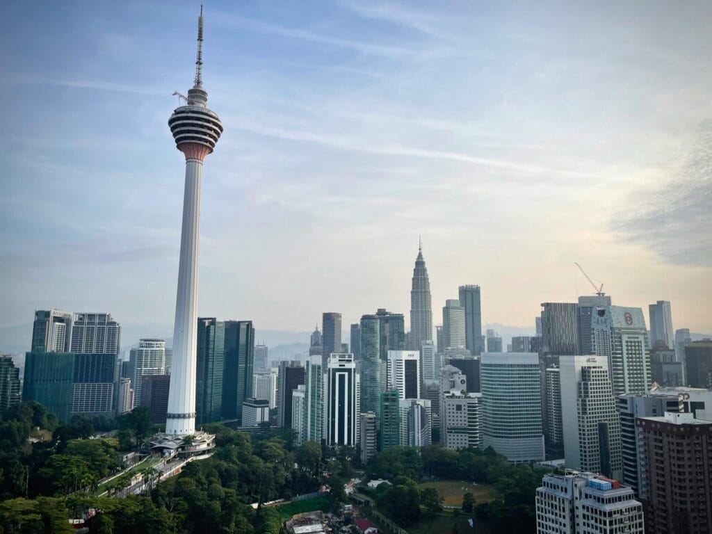 Sky deck in Malaysia