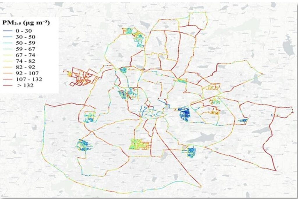 route map of Bengaluru 
