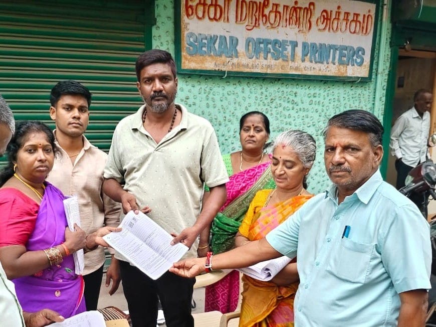 distribution of forms in Chennai